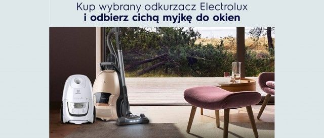 Promocja na odkurzacze ELECTROLUX w Media Expert