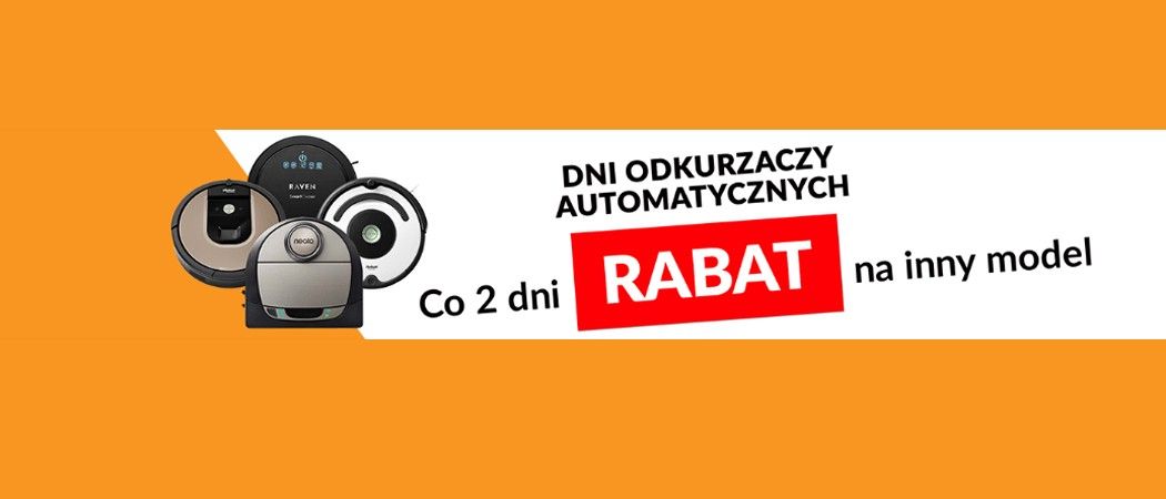 Kup wybrany odkurzacz i odbierz dodatkowy rabat w promocji RTV EURO AGD!