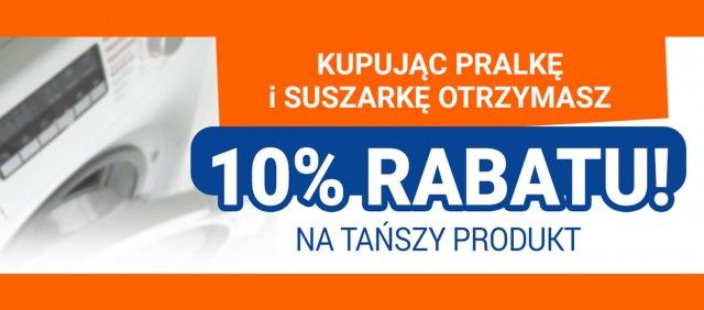 Promocja na pralki i suszarki w AVANS
