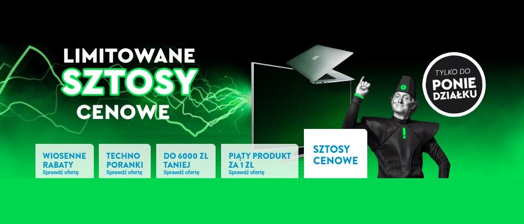 Promocja LIMITOWANE SZTOSY CENOWE w Ole Ole - kup jeszcze taniej wybrane AGD!