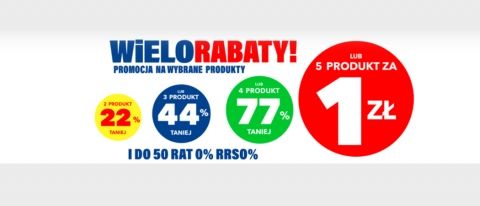 Promocja WIELORABATY w RTV EURO AGD