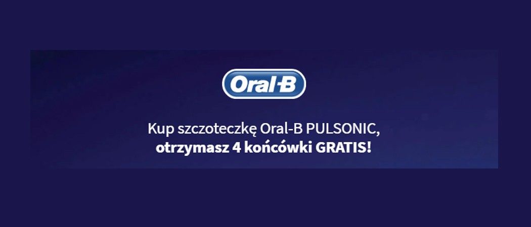 Promocja ORAL-B w Media Expert - kup szczoteczkę elektryczną i odbierz końc&oacute;wki gratis z kodem rabatowym!