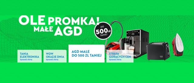 Promocja OLE PROMKA NA MAŁE AGD w Ole Ole