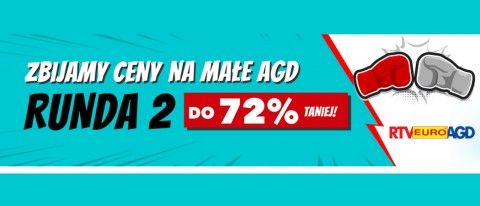 Promocja na małe AGD w RTV EURO AGD