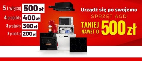 Promocja na AGD lub AGD do zabudowy w Neo24