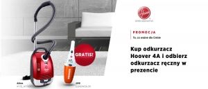 Promocja na odkurzacze Hoover