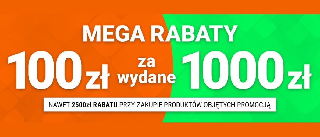 Promocja MEGA RABAT w Avans - kup wybrane AGD taniej z kodem rabatowym!