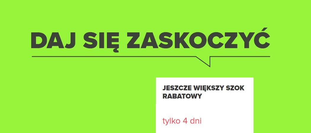Promocja JESZCZE WIĘKSZY SZOK RABATOWY w Neonet - kup AGD jeszcze taniej z kodem rabatowym!