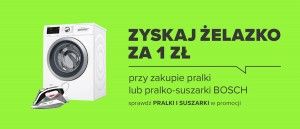 Promocja na pralki i pralkosuszarki BOSCH w NEONET