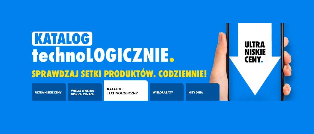 Promocja KATALOG TECHNOLOGICZNIE w RTV EURO AGD - kup taniej promocyjne AGD!