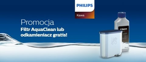Promocja na ekspresy do kawy Philips Saeco