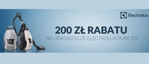 Promocja na odkurzacze Electrolux w RTV EURO AGD