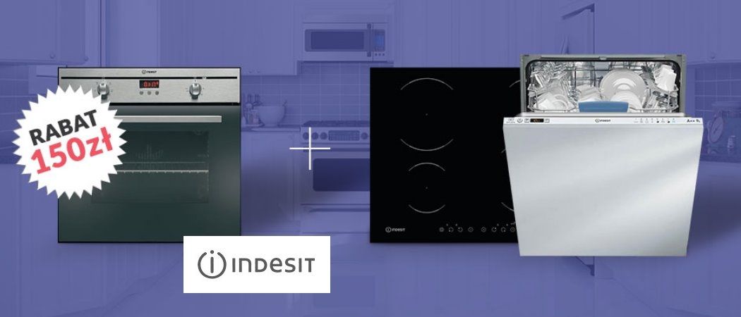 Promocja AGD w Rtv Euro Agd Indesit promocja - kup AGD i odbierz 150 złotych zwrotu z piekarnikiem! Indesit promocja - kup AGD i odbierz 150 złotych zwrotu z piekarnikiem!