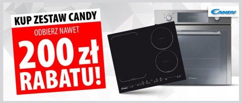 Promocja na zestawy AGD CANDY w Media Expert