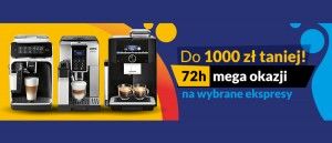 Promocja na ekspresy do kawy w RTV EURO AGD