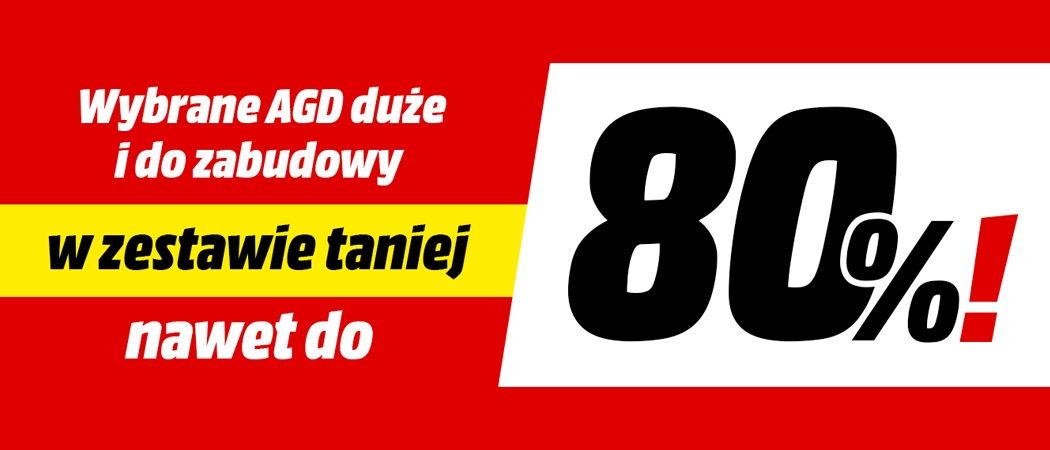 Promocja Media Markt na AGD - kup promocyjne AGD i zyskaj rabat na jeden ze sprzęt&oacute;w!