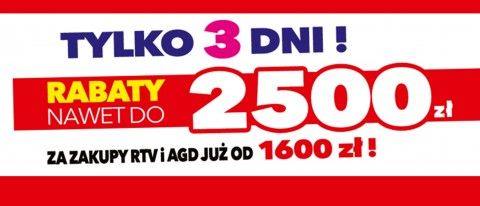 Rabaty na sprzęty AGD w RTV EURO AGD