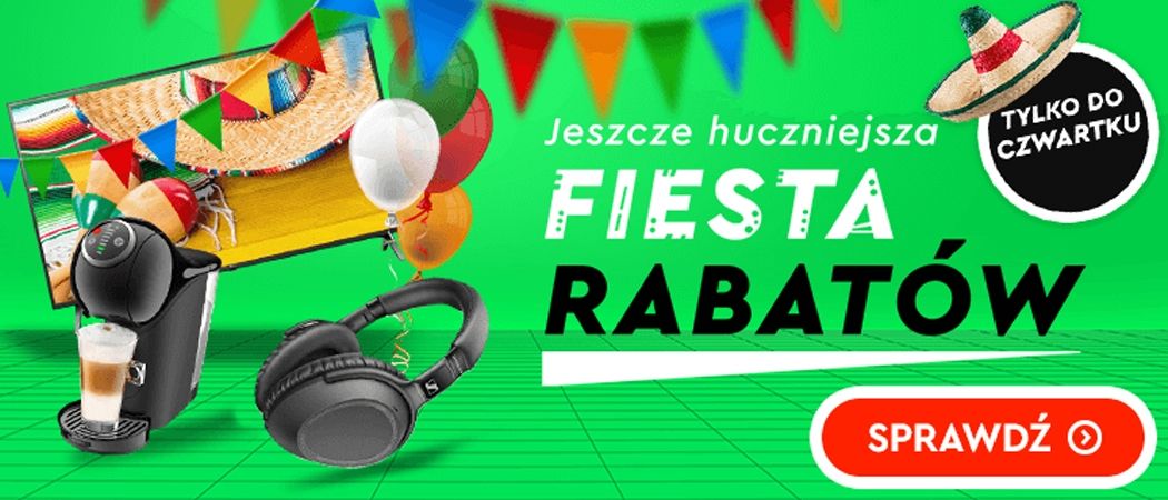 Promocja FIESTA RABAT&Oacute;W w Ole Ole - kup jeszcze taniej wybrane AGD!