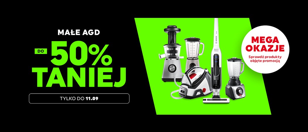 Kup wybrany sprzęt małego AGD nawet do 50% taniej w promocji Neonet!