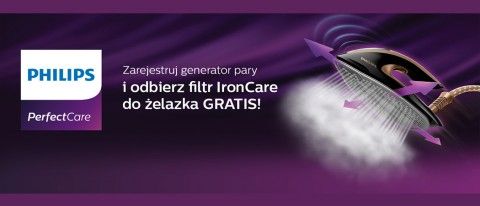 Promocja na żelazka PHILIPS