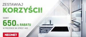 Promocja na sprzęt AGD w NEONET