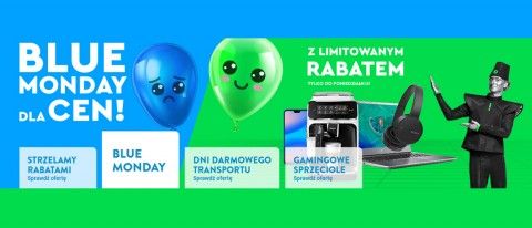 Promocja BLUE MONDAY DLA CEN w Ole Ole