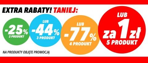Promocja EXTRA RABAT w Media Expert