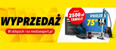 Promocja WYPRZEDAŻ w Media Expert
