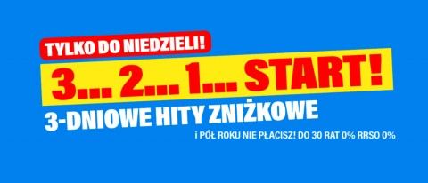 Promocja 3-DNIOWE HITY ZNIŻKOWE w RTV EURO AGD