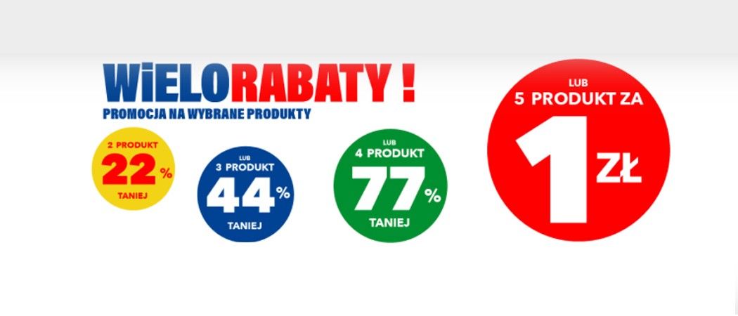 Promocja WIELORABATY w RTV EURO AGD - kup wybrane AGD i zyskaj rabat na jeden z produkt&oacute;w!