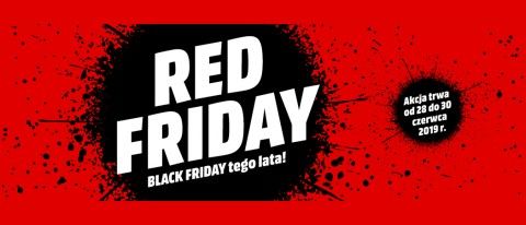 Promocja "Red Friday" w Media Markt!