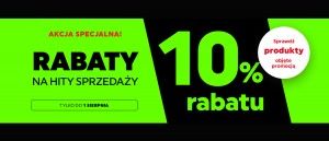 Promocja "Rabaty na hity sprzedaży" w NEONET