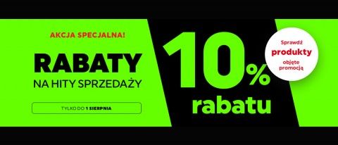 Promocja "Rabaty na hity sprzedaży" w NEONET