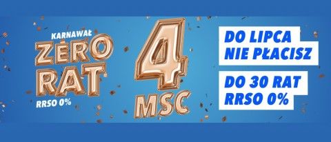 Promocja ratalna w RTV EURO AGD