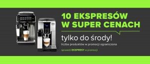 Promocja na ekspresy do kawy w NEONET
