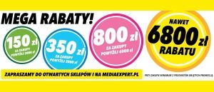 Promocja MEGA RABATY w Media Expert
