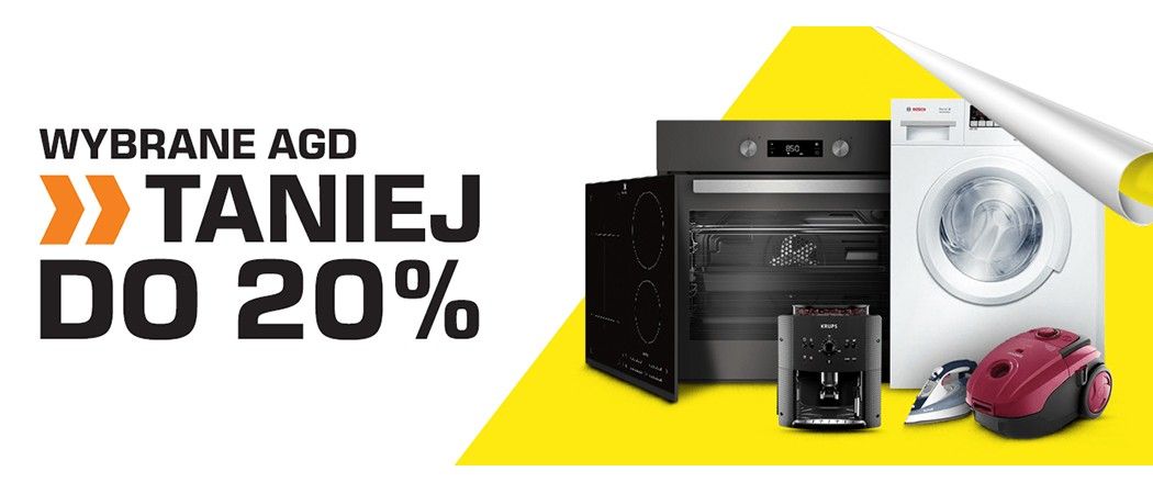 Promocja w sklepach SATURN - wybrane AGD nawet 20% taniej!