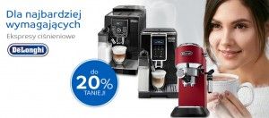 Promocja na ekspresy DeLonghi w eMAG