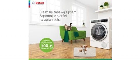 Promocja na suszarki BOSCH 