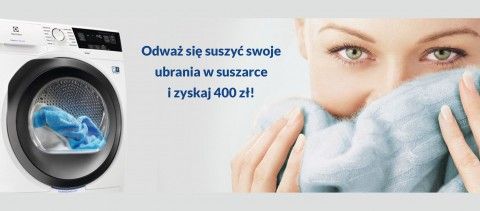 Promocja na suszarki Electrolux w RTV EURO AGD