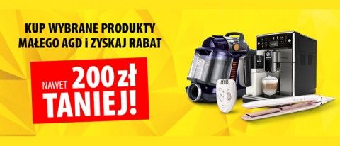 Promocja na małe AGD w Media Expert!