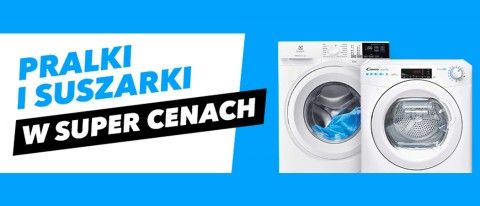 Promocja na pralki i suszarki w RTV EURO AGD