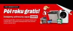 Promocja na pralki, zmywarki i ekspresy z prezentem w Media Markt