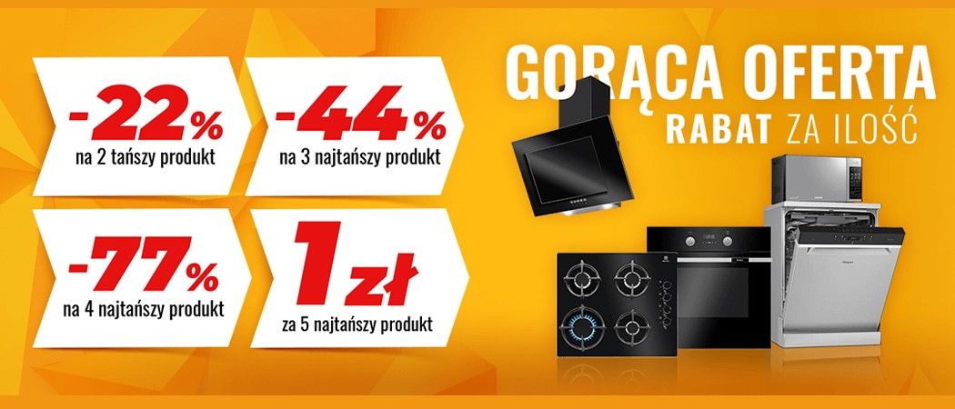 Promocja GORĄCA OFERTA w Neo24 - kup wybrane AGD i zyskaj rabat na jeden ze sprzęt&oacute;w!
