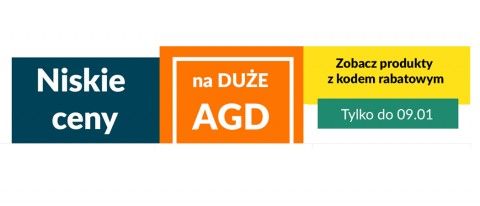 Promocja na duże AGD w RTV EURO AGD