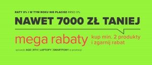 Promocja MEGA RABATY w NEONET