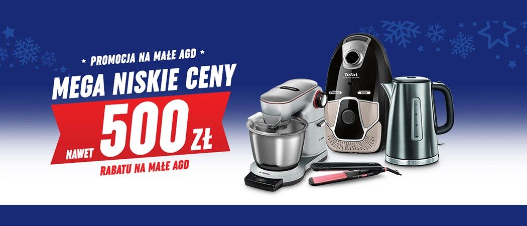 Promocja w Neonet - kup promocyjny sprzęt z działu małe AGD z rabatem nawet do 500 zł!