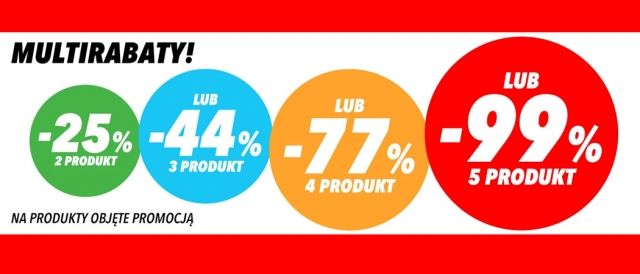 Promocja MULTIRABATY w Media Expert