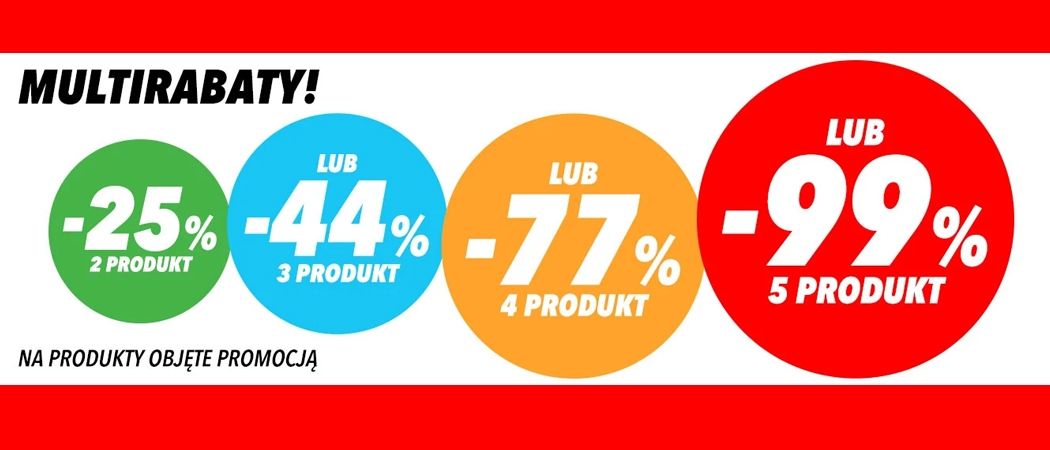 Promocja MULTIRABATY w Media Expert - kup wybrane AGD i zyskaj rabat na jeden ze sprzęt&oacute;w!