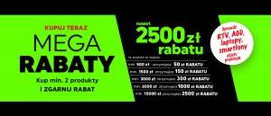 Promocja "Mega rabaty" w NEONET